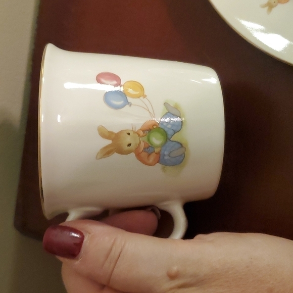 Mount Clemens Pottery Little Bunny Child's Set - Picture 4 of 7